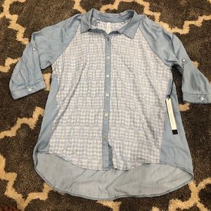 Liverpool Button Down Top XL